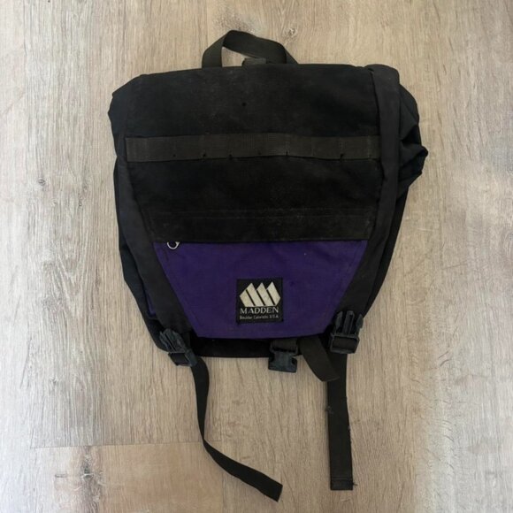 Vtg 80s Madden USA Made Purple Sun Faded Gorpcore Hiking Backpack - $195 - Picture 1 of 4